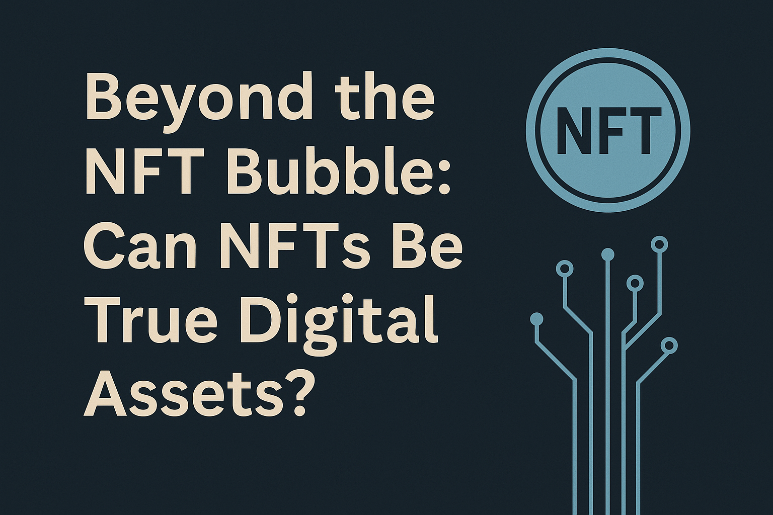 Beyond the NFT Bubble: Can They Become Real Digital Assets?