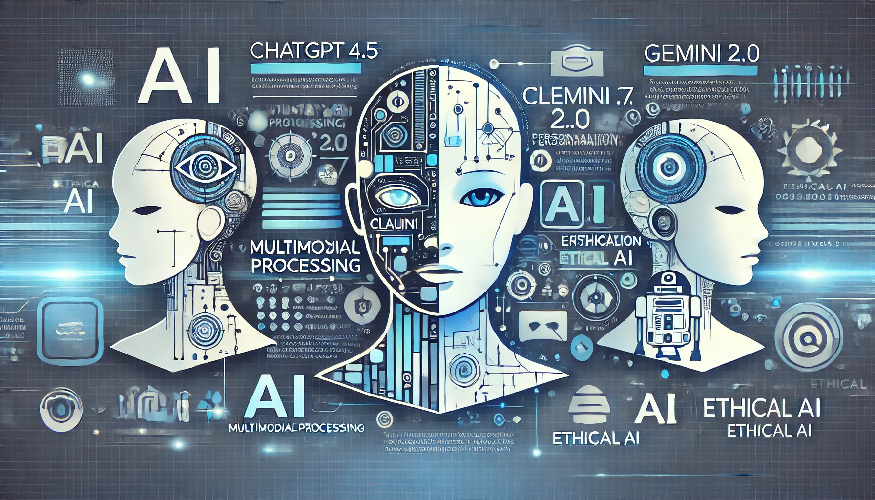 AI Comparison: ChatGPT 4.5, Claude 3.7, Gemini 2.0, Grok 3 – NIXSENSE