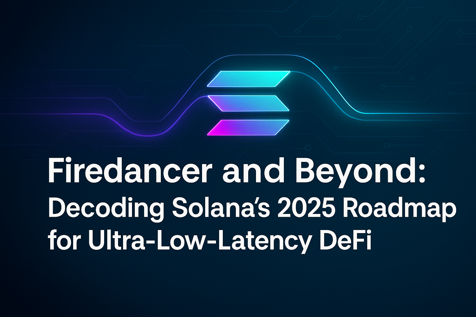 Firedancer and Beyond: Decoding Solana’s 2025 Roadmap for Ultra-Low-Latency DeFi