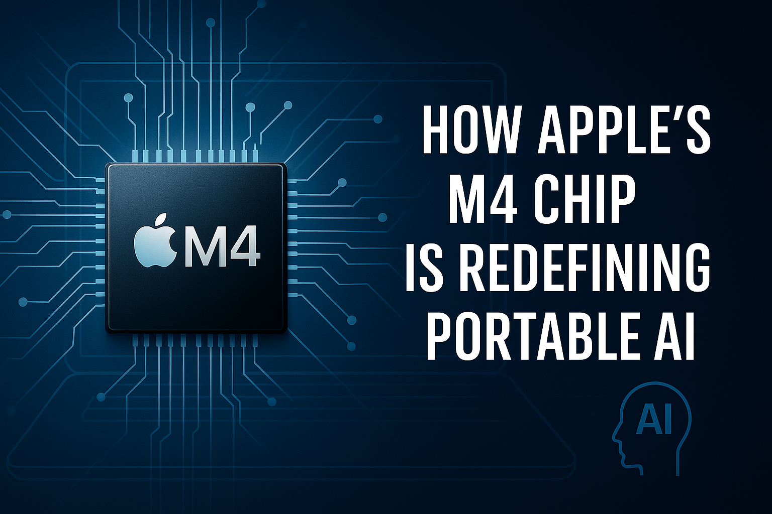 How Apple’s M4 Chip Is Redefining Portable AI
