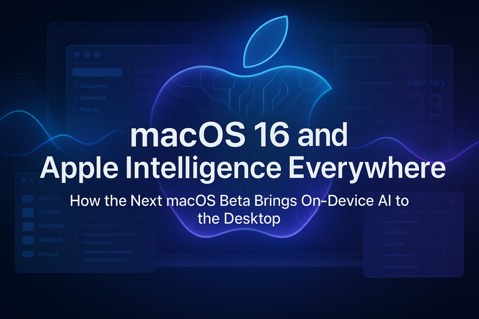macOS 16 and Apple Intelligence Everywhere: How the Next macOS Beta Brings On-Device AI to the Desktop